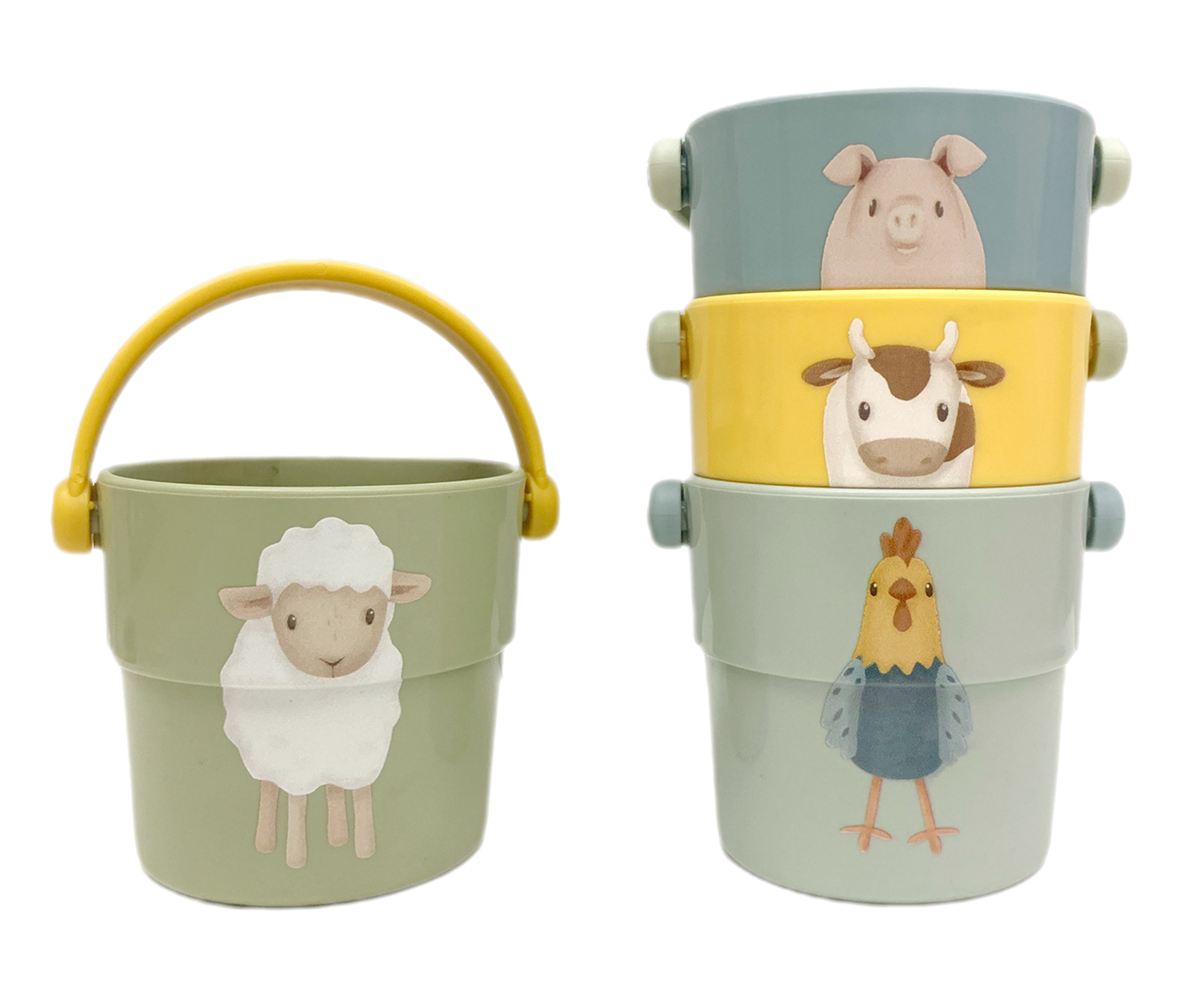 Badebecher Badespielzeug - Little Farm Badebecher Badespielzeug - Little Farm