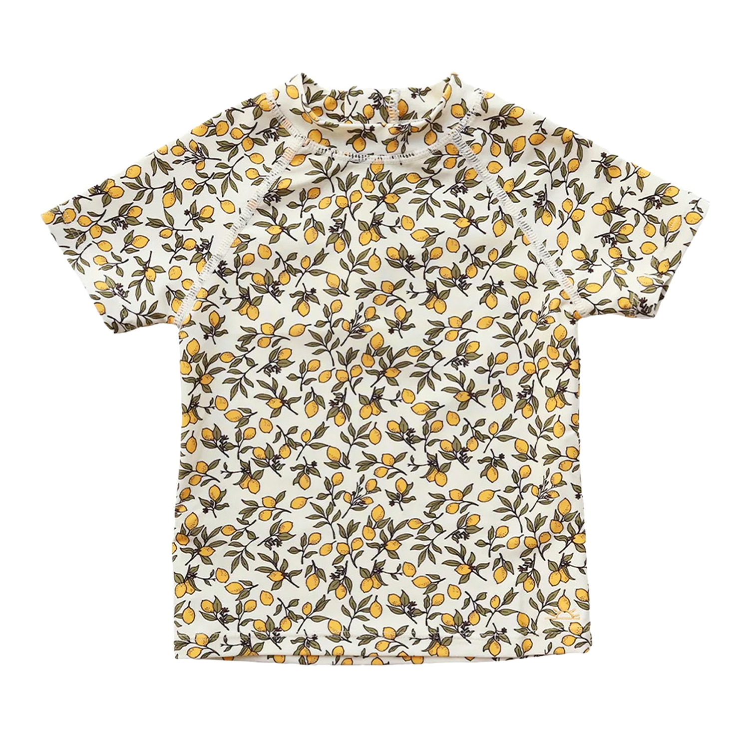 Schwimmshirt kurzarm - Lemons / Shortbread (Gr. 62/68)