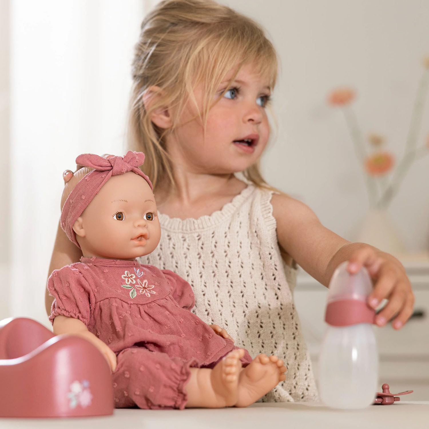 Babypuppe Livia 7-teiliges-Set - Essentials (36 cm)