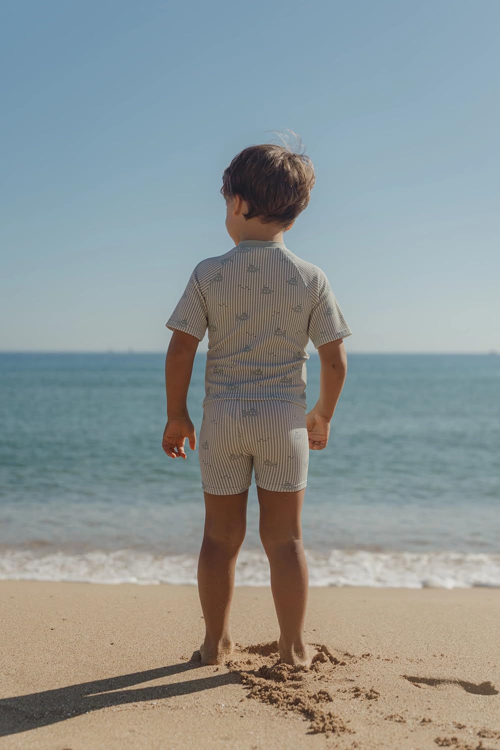 Schwimmshirt + Badehose 2er Set - Ocean Adventure grün (Gr. 62/68)