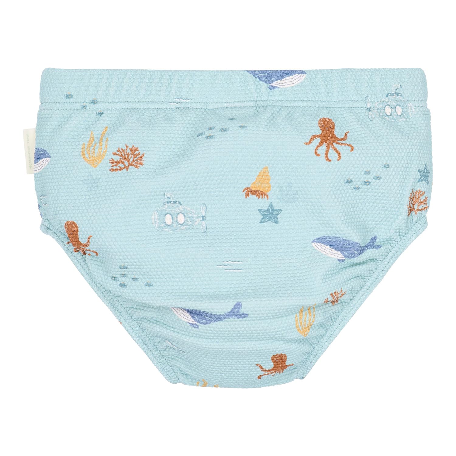 Badehose / Schwimmwindel - Ocean Friends grün (Gr. 62/68)