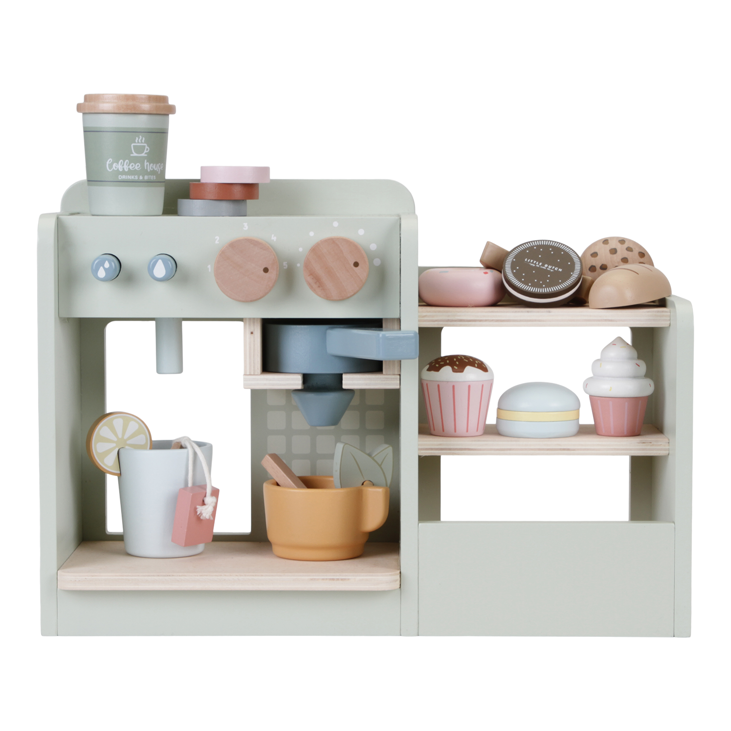 Holz Kaffeeecke inkl. Zubehör (FSC) - mint Holz Kaffeeecke inkl. Zubehör (FSC) - mint