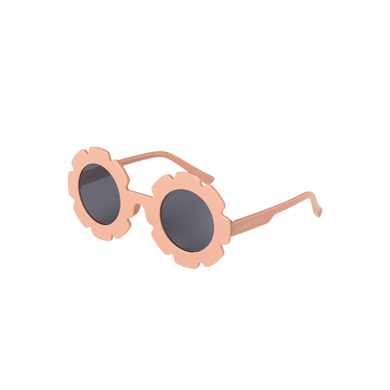 Kindersonnenbrille rund Blume - Solid / Rosette