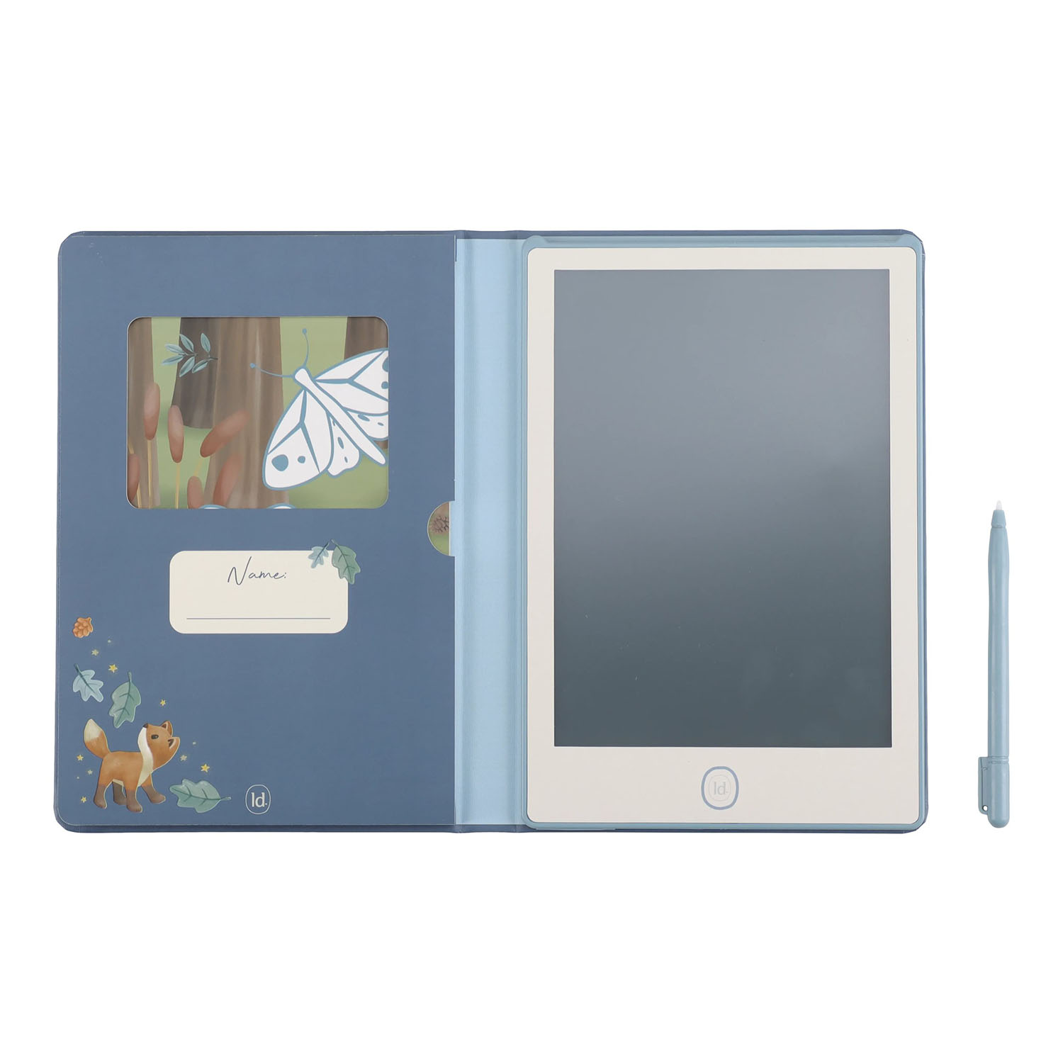 Zeichentablett / LCD Schreibtafel - Forest Friends blau