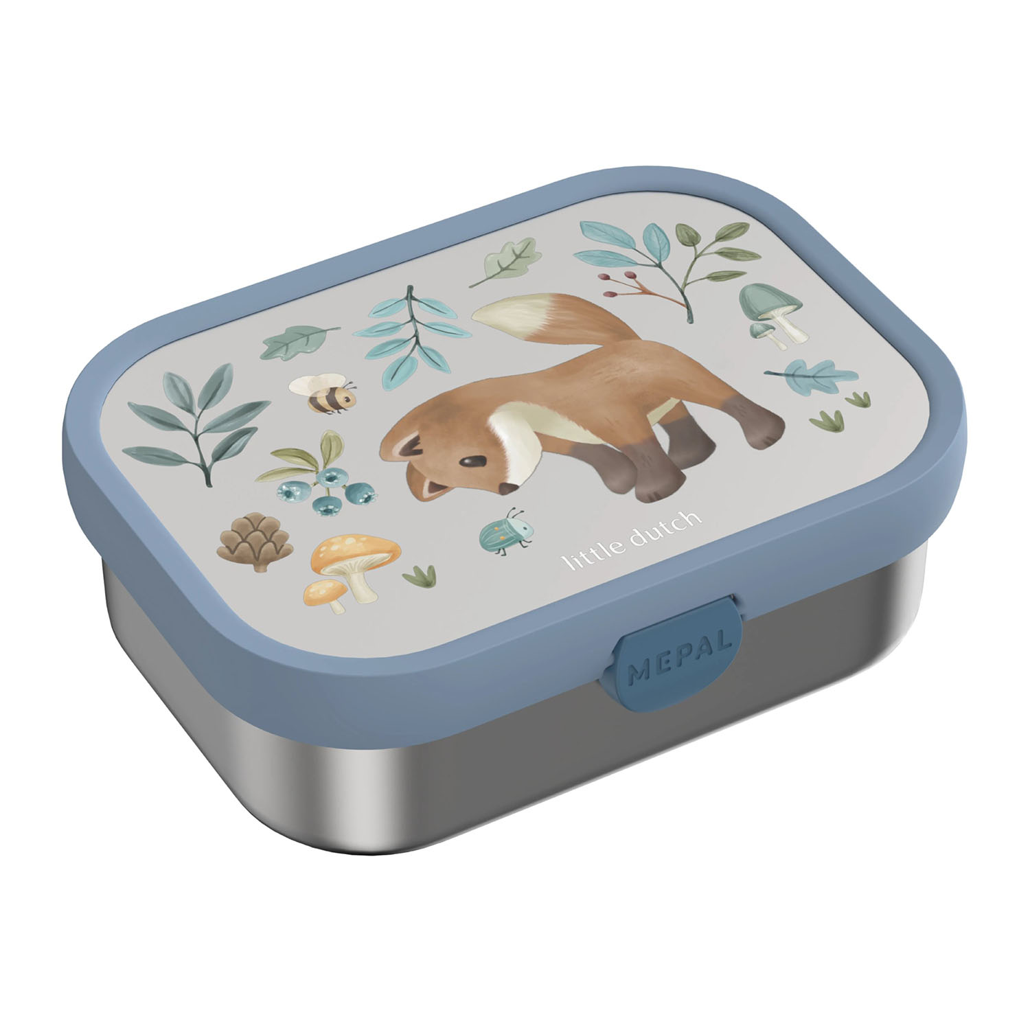 Brotdose Campus Edelstahl - Forest Friends 750 ml