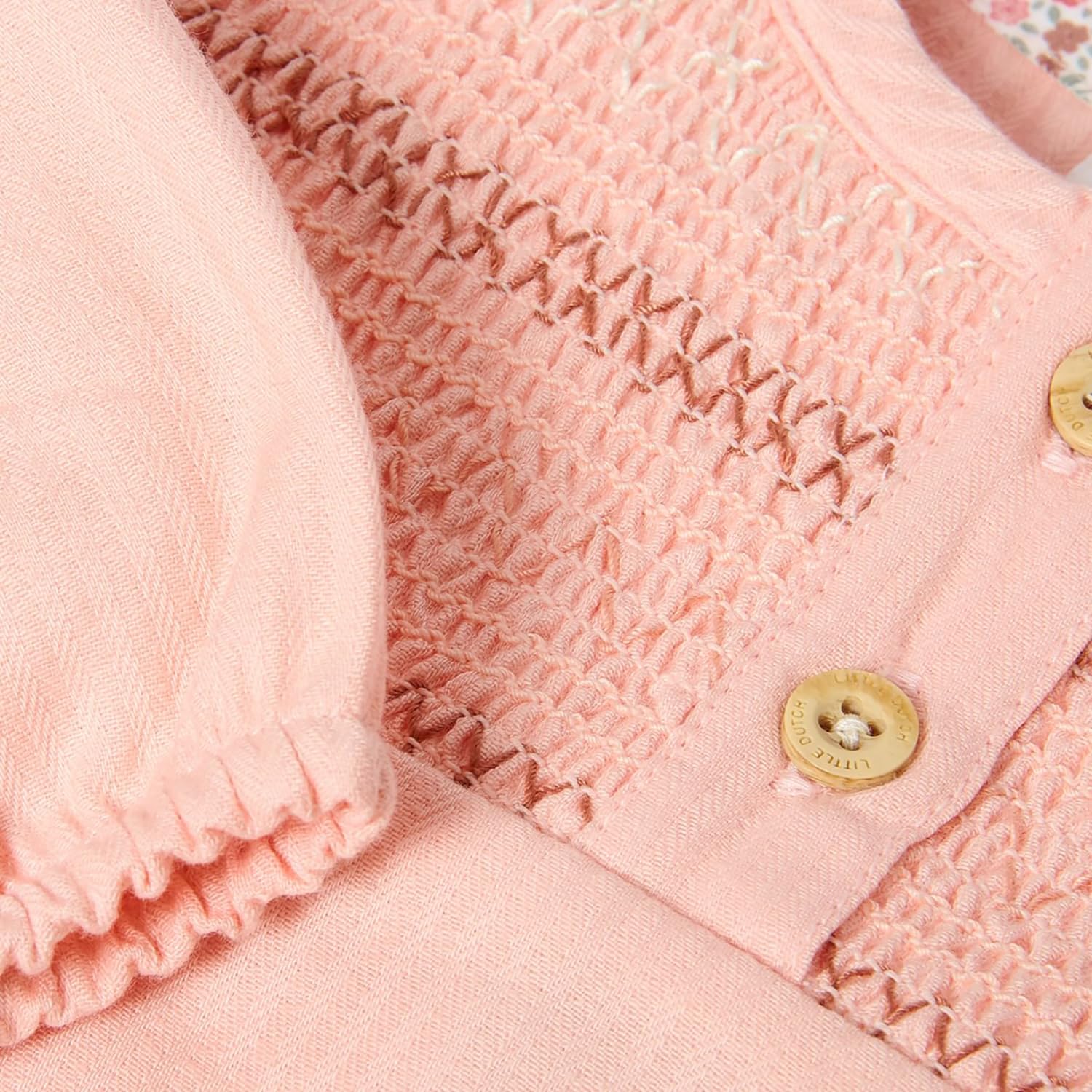 Bluse langarm Blush Pink - Safari Friends rosa (Gr. 74)