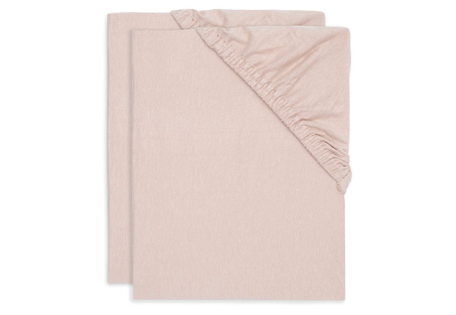 Spannbettlaken für Babybett 2er Set - Jersey Wild Rose (60x120 cm)