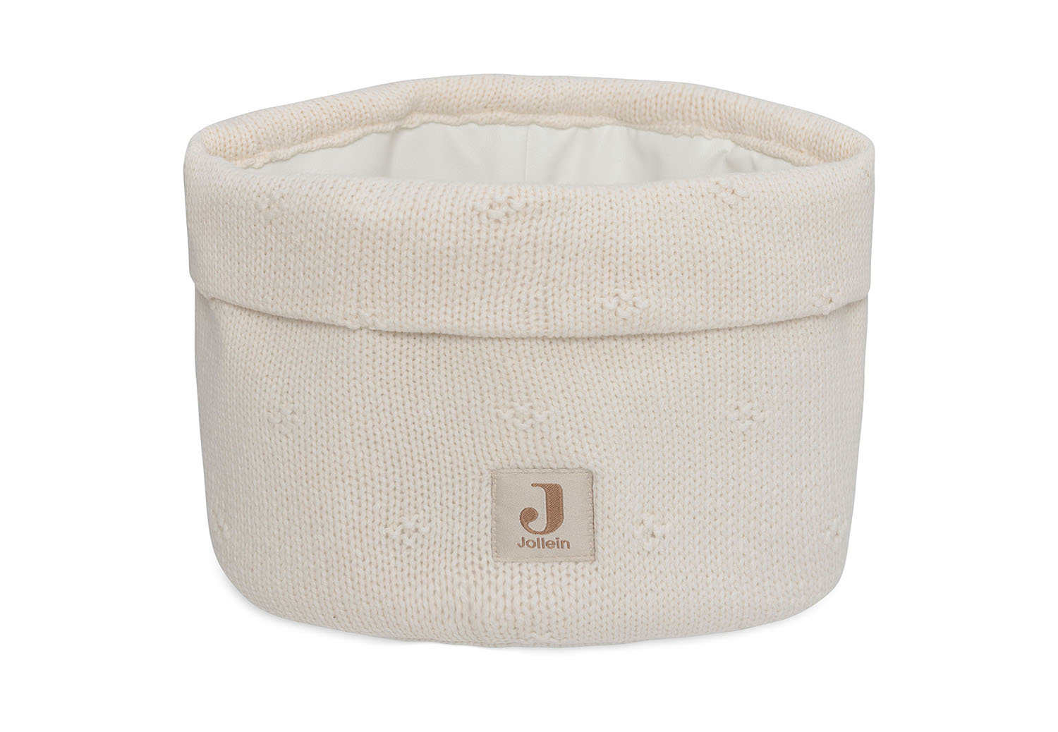 Wickeltischkörbchen Strick - Cosy Knit ivory