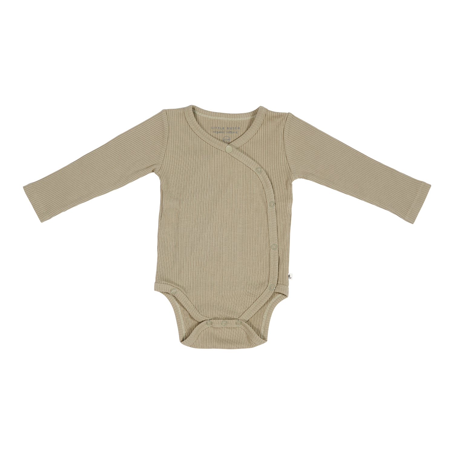 Body Rippe langarm olive (Gr. 50/56)