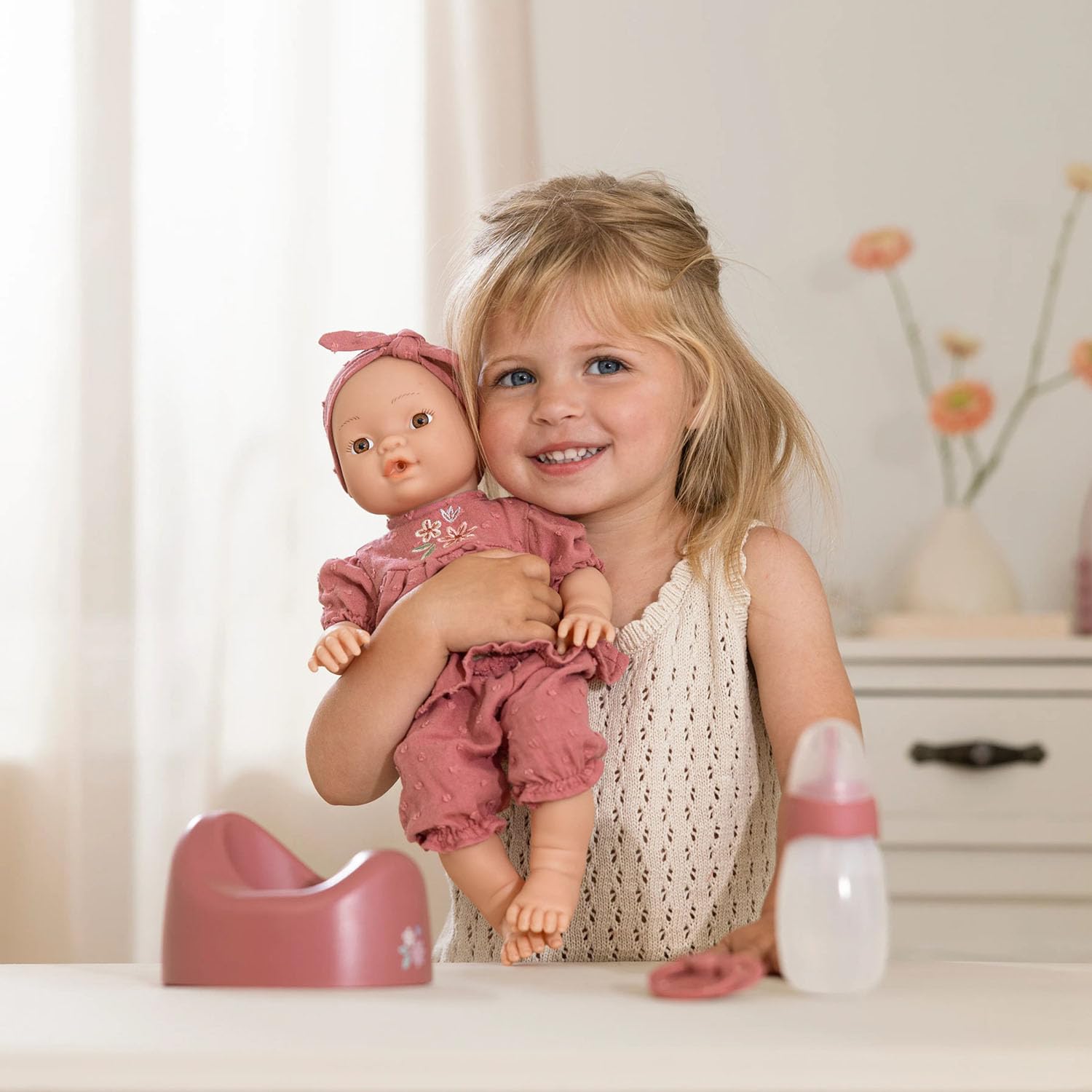 Babypuppe Livia 7-teiliges-Set - Essentials (36 cm)