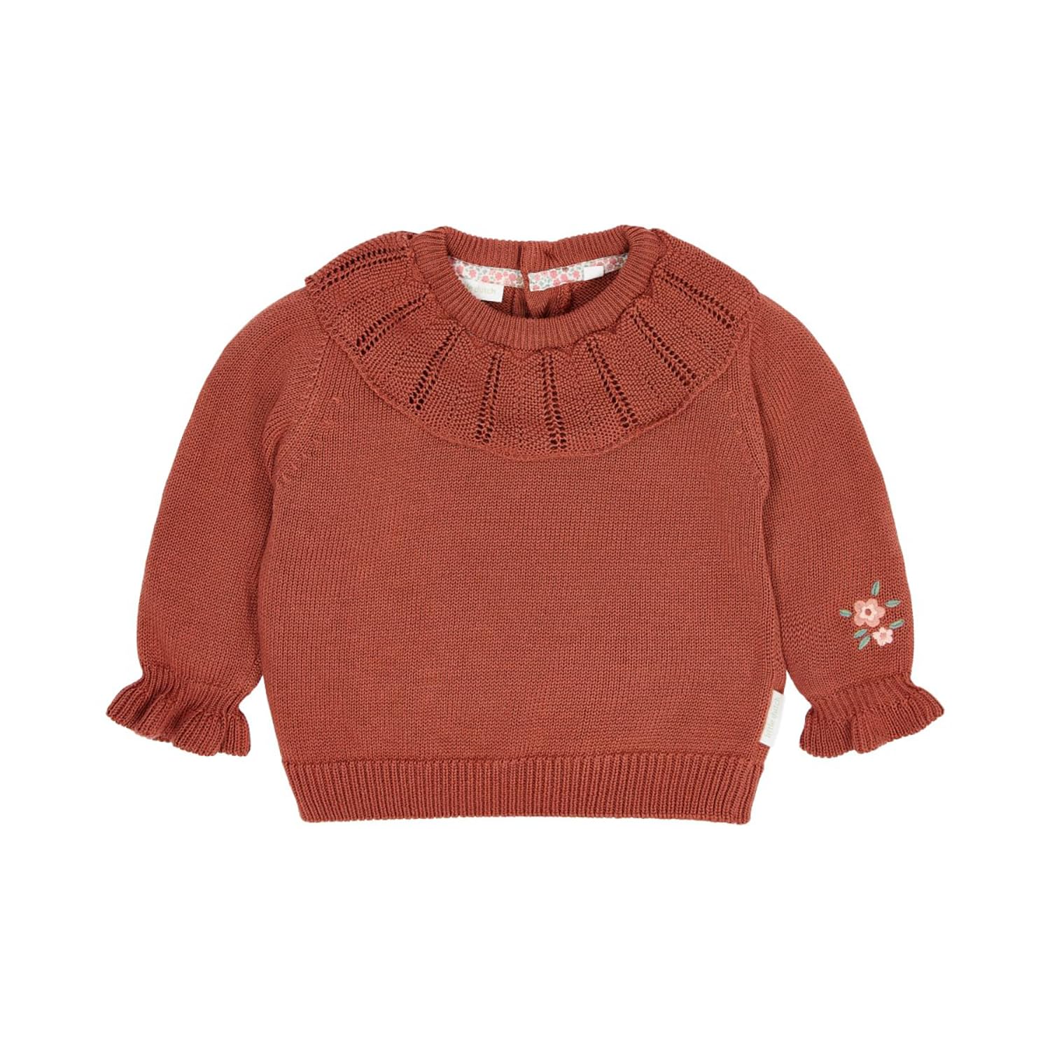 Long Sleeve Shirt / Pullover Strick Deep Berry - Safari Friends rosa (Gr. 104)