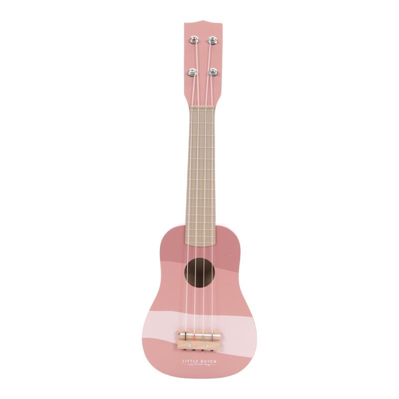 Holz Kindergitarre rosa