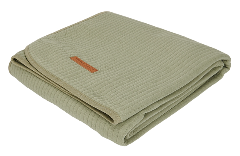Babydecke Pure olive (70x100 cm)