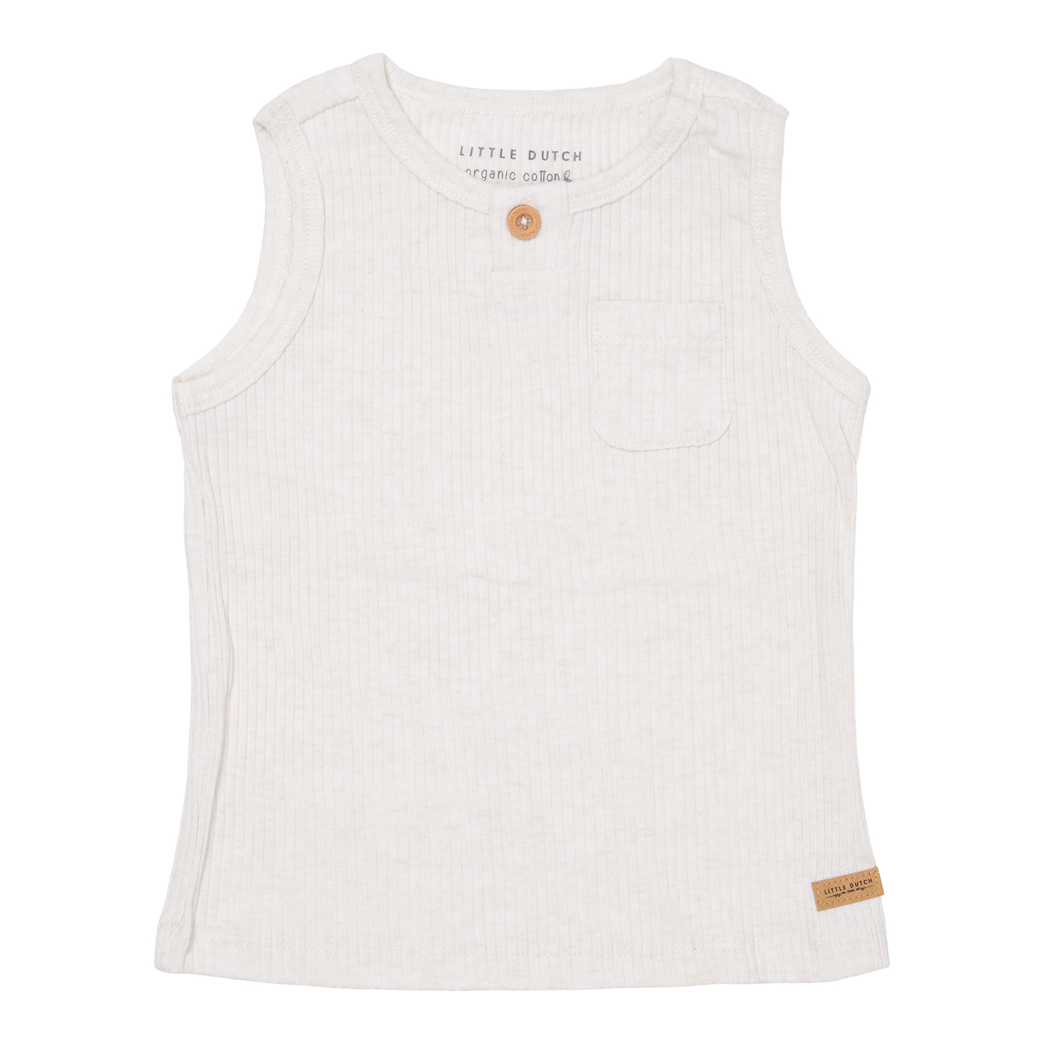 Tank Top Rippe sand (Gr. 50/56) Tank Top Rippe sand (Gr. 50/56)