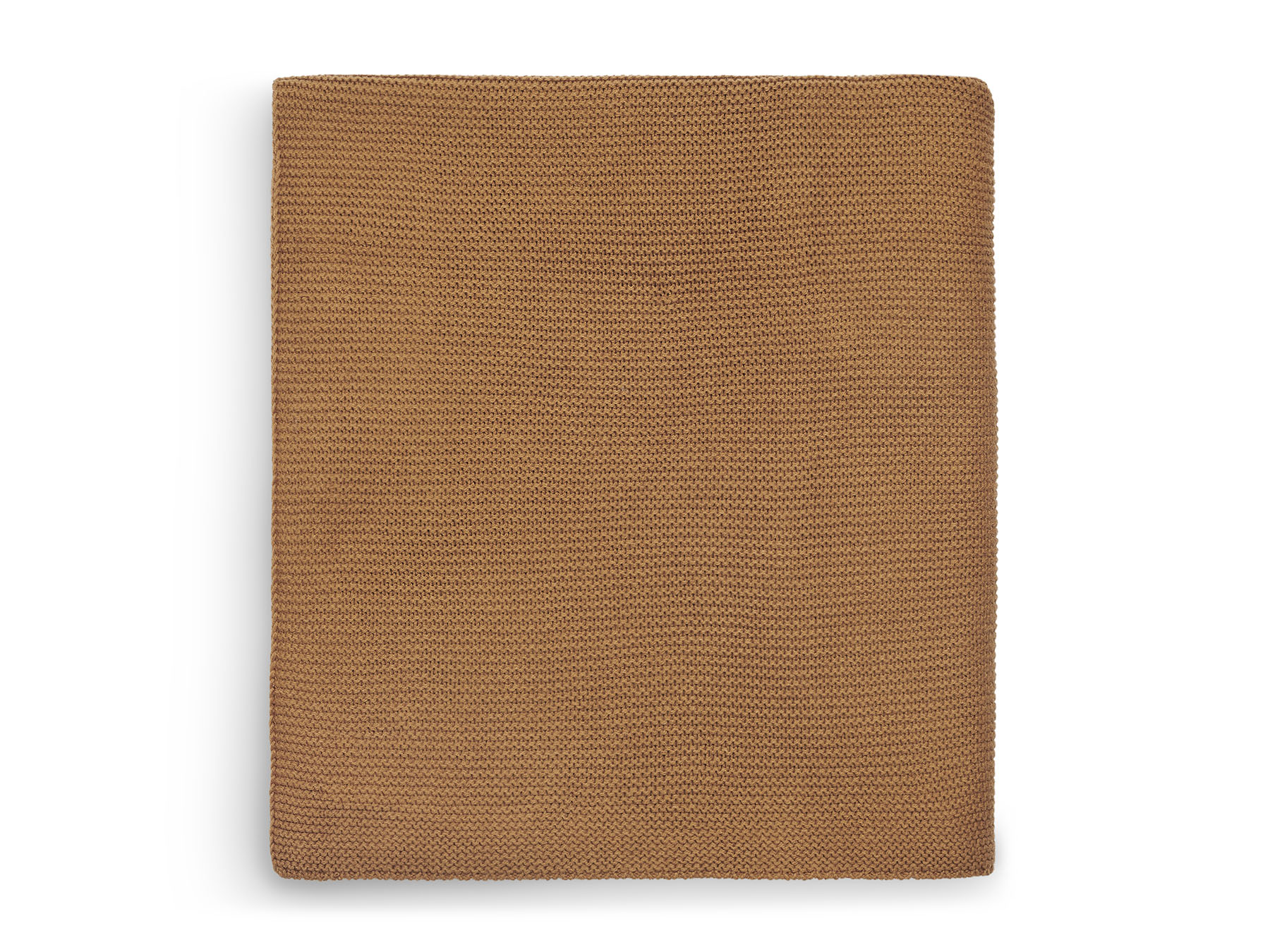Babydecke Strickdecke Basic Knit karamell (75x100 cm)