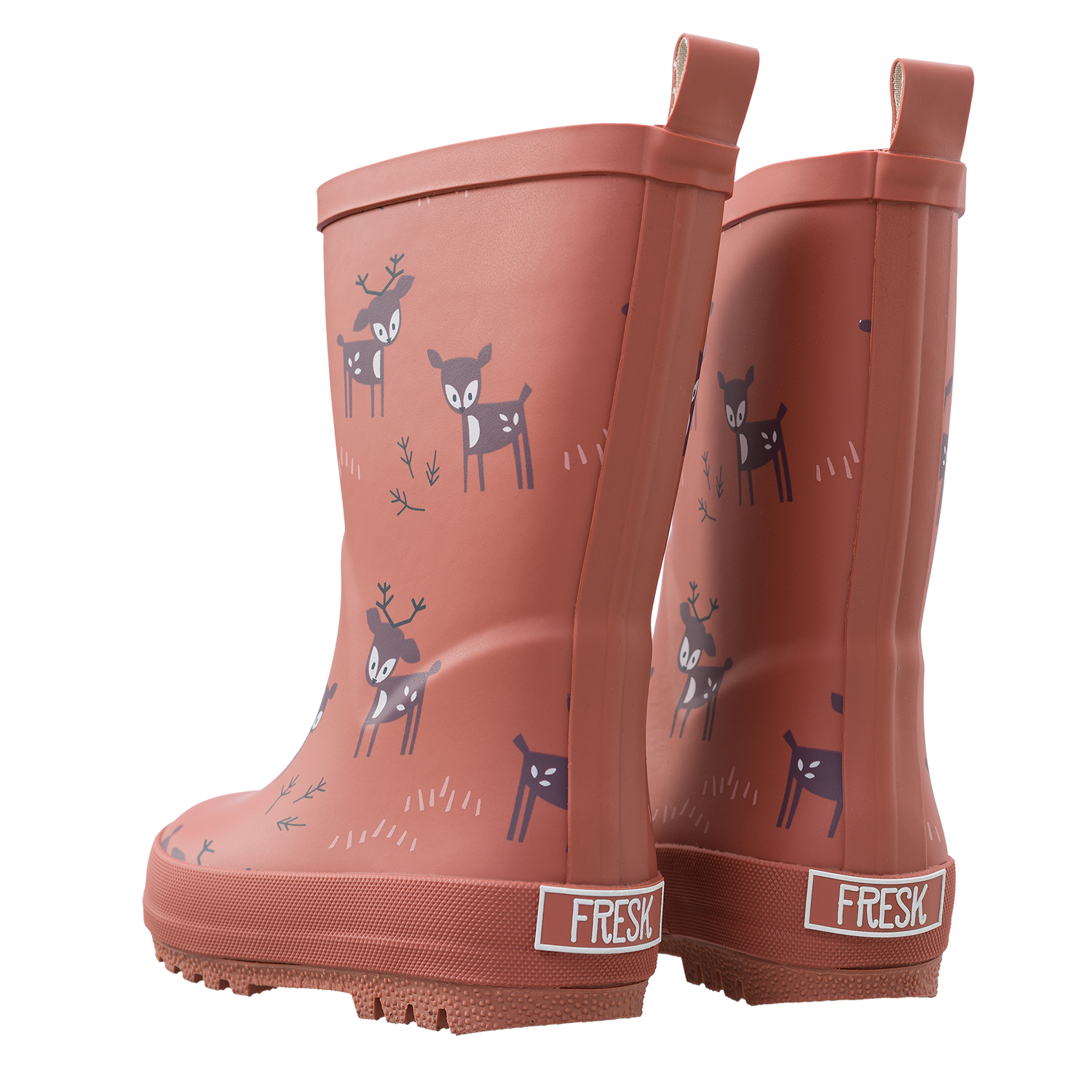 Gummistiefel / Regenstiefel - Reh kupfer (Gr. 24)