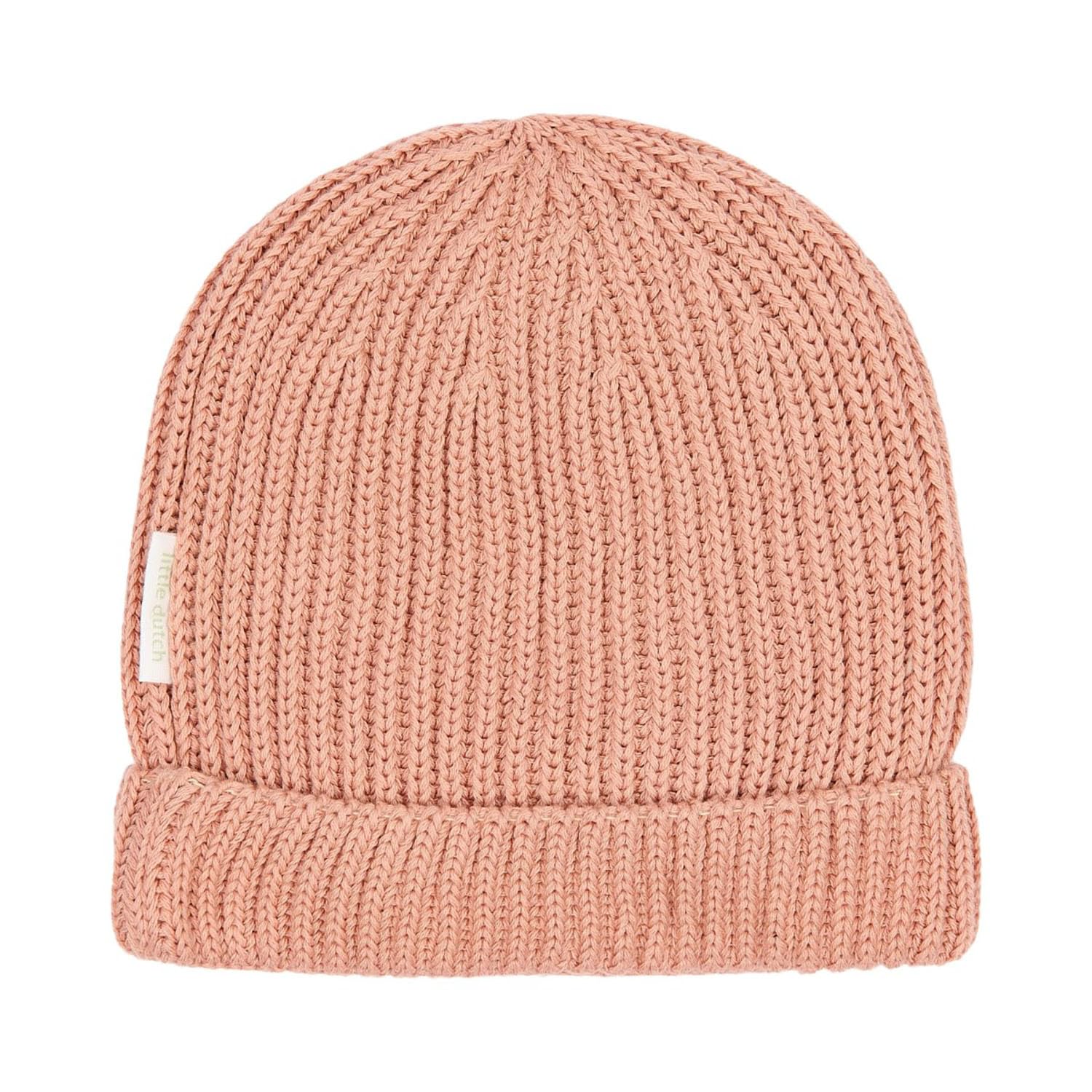Mütze Strick Deep Pink - Safari Friends rosa (Gr. 74/86)
