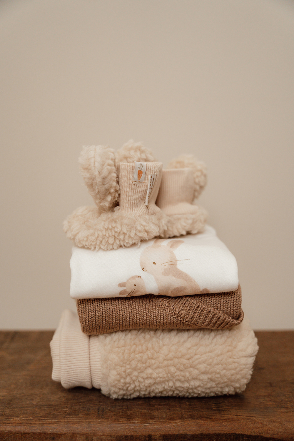 Hose Bunny Teddyfell Winter beige (Gr. 86)
