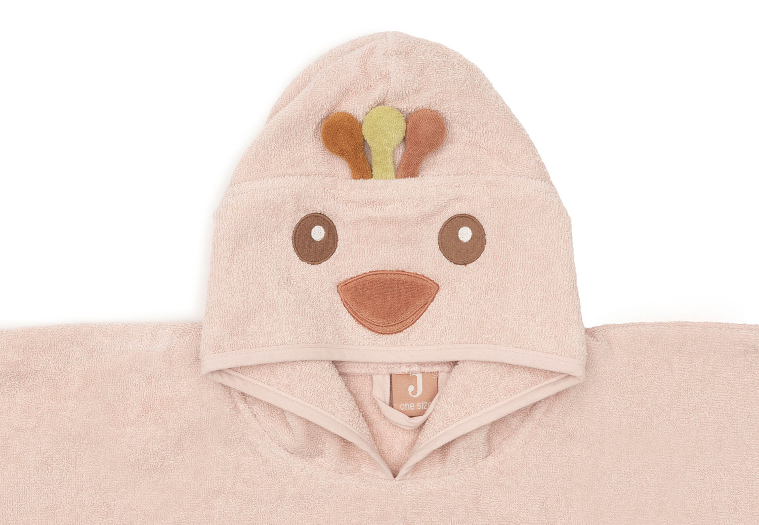 Badeponcho Pfau - Peacock Pavie rosa