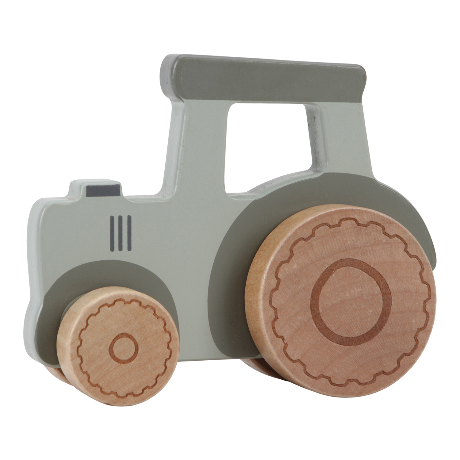 Holz Traktor (FSC) - Little Farm grün Holz Traktor (FSC) - Little Farm grün