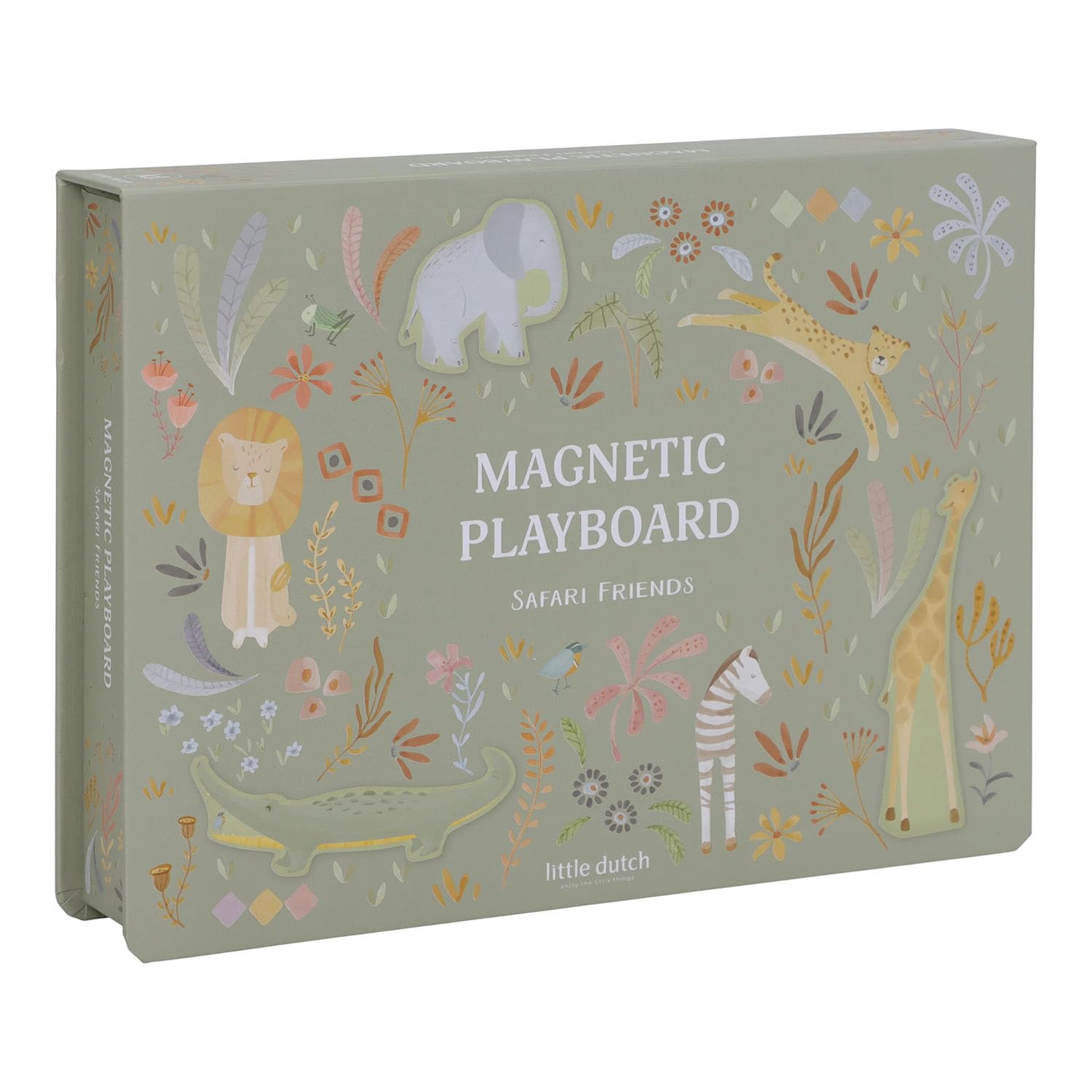 Magnet Spielbox - Safari Friends grün