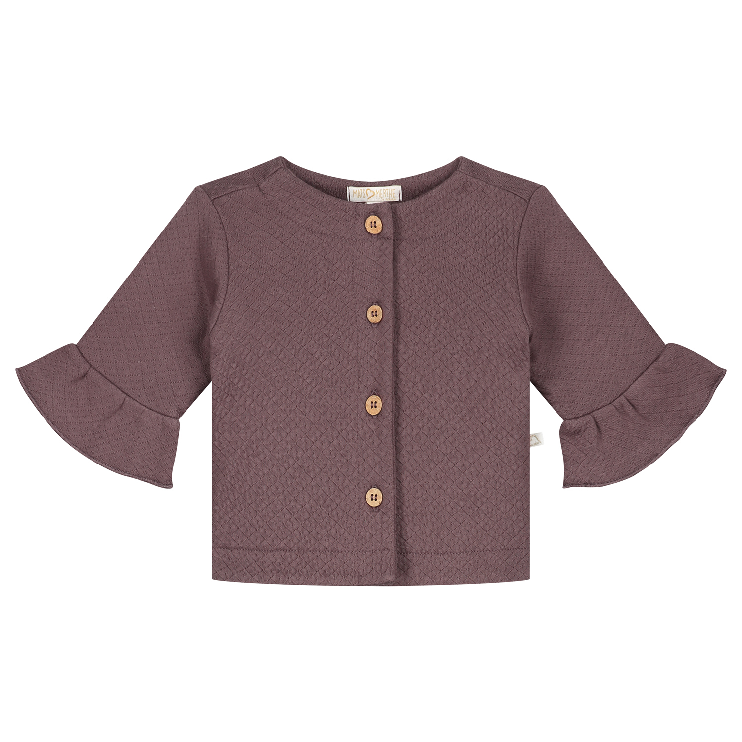 Strickjacke Noor mauve (Gr. 50/56) Strickjacke Noor mauve (Gr. 50/56)