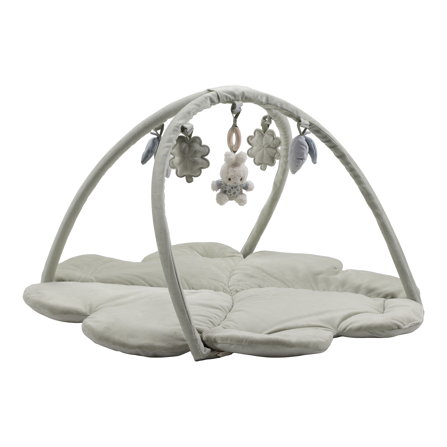 Krabbeldecke mit Spielbogen Miffy - Lucky Leaves Krabbeldecke mit Spielbogen Miffy - Lucky Leaves