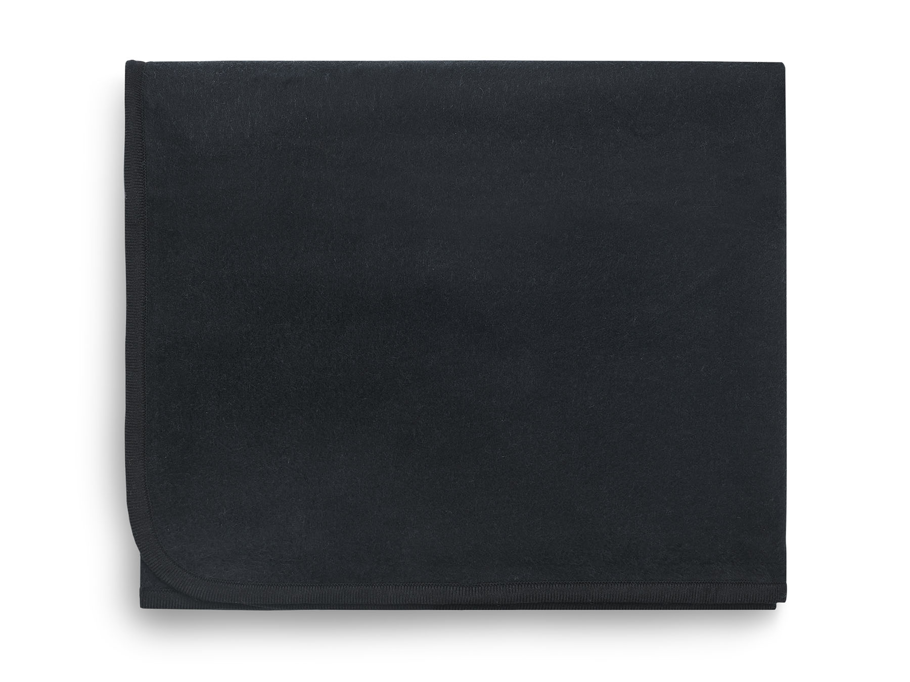 Kinderdecke Basic schwarz (100x150 cm)