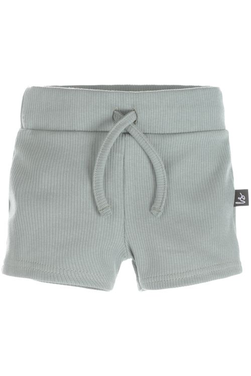 Kurze Hose / Shorts Rippe grün (Gr. 62/68)