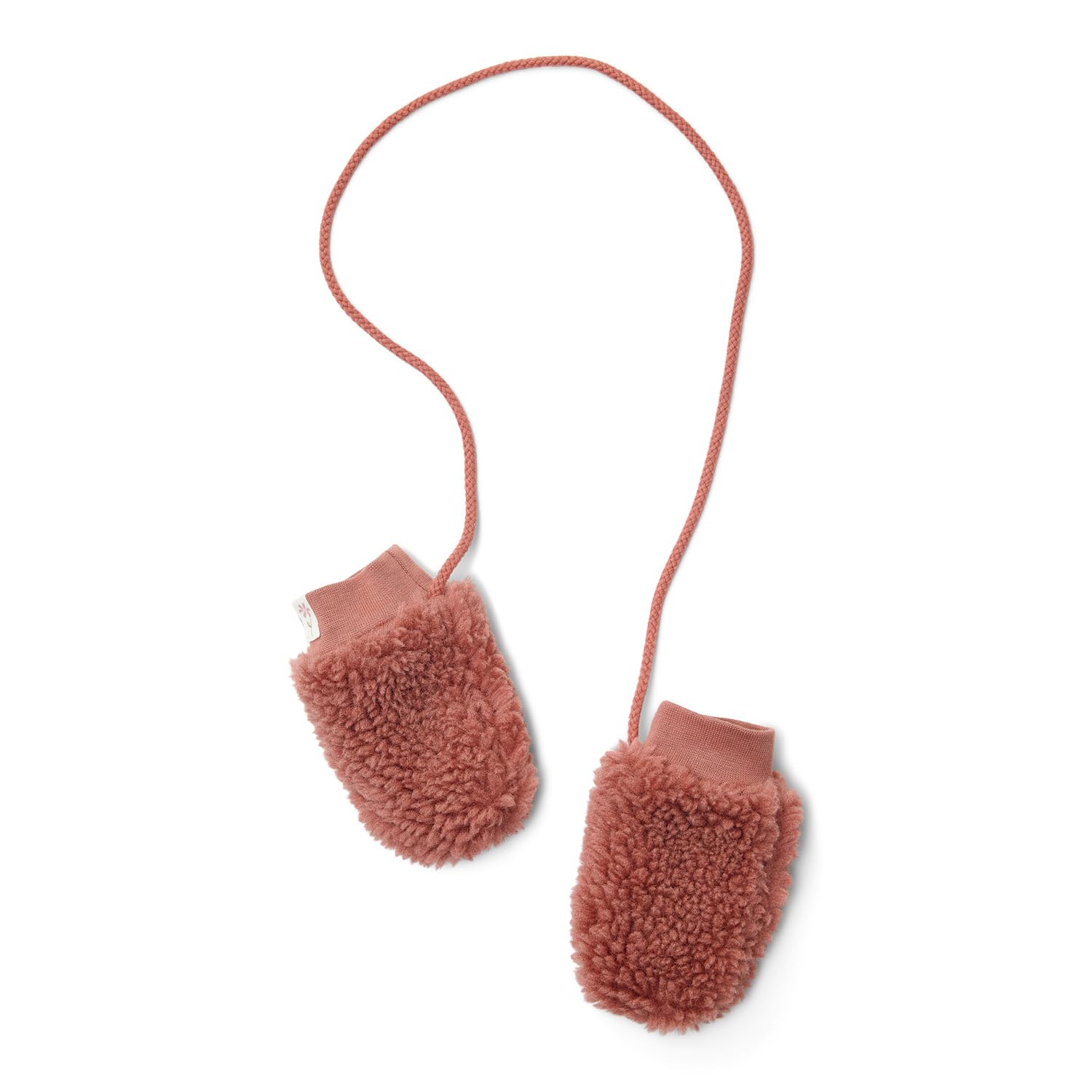 Fäustlinge Teddyfell Pink Blush - Newborn Naturals rosa (Gr. 0-3 Monate)