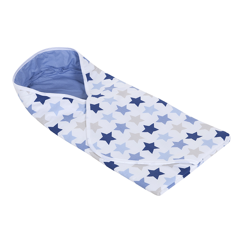Einschlagdecke Mixed Stars blau (95x108 cm) Einschlagdecke Mixed Stars blau (95x108 cm)