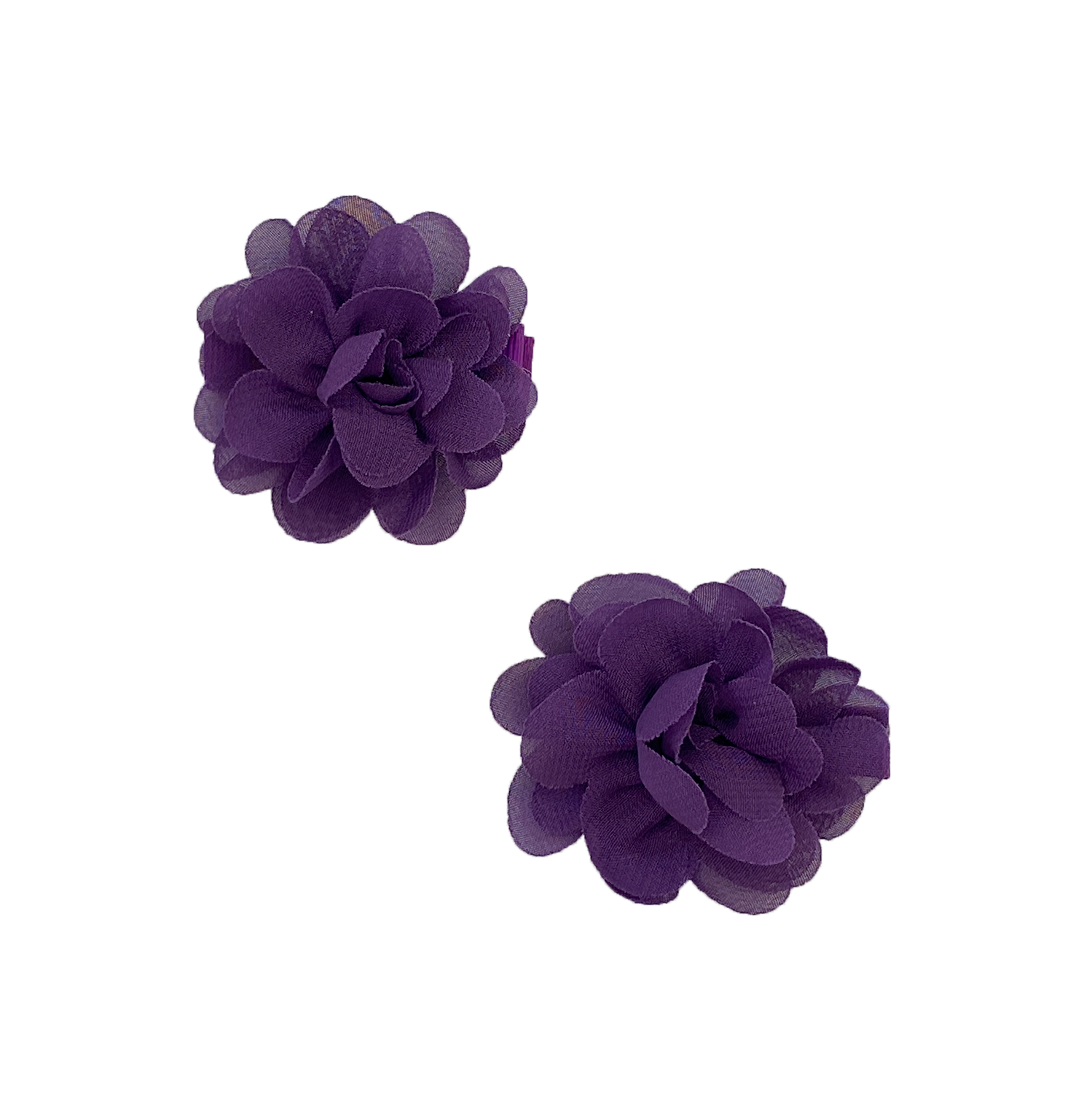 Haarspange Blume 2er Set lila