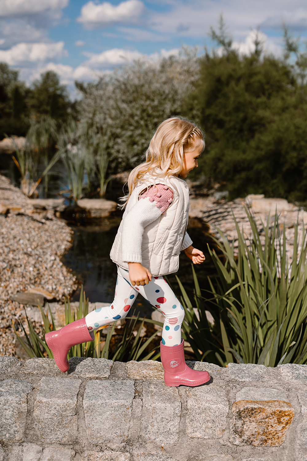 Gummistiefel / Regenstiefel Sweet Dreams Little Rainbow beere (Gr. 25/26)