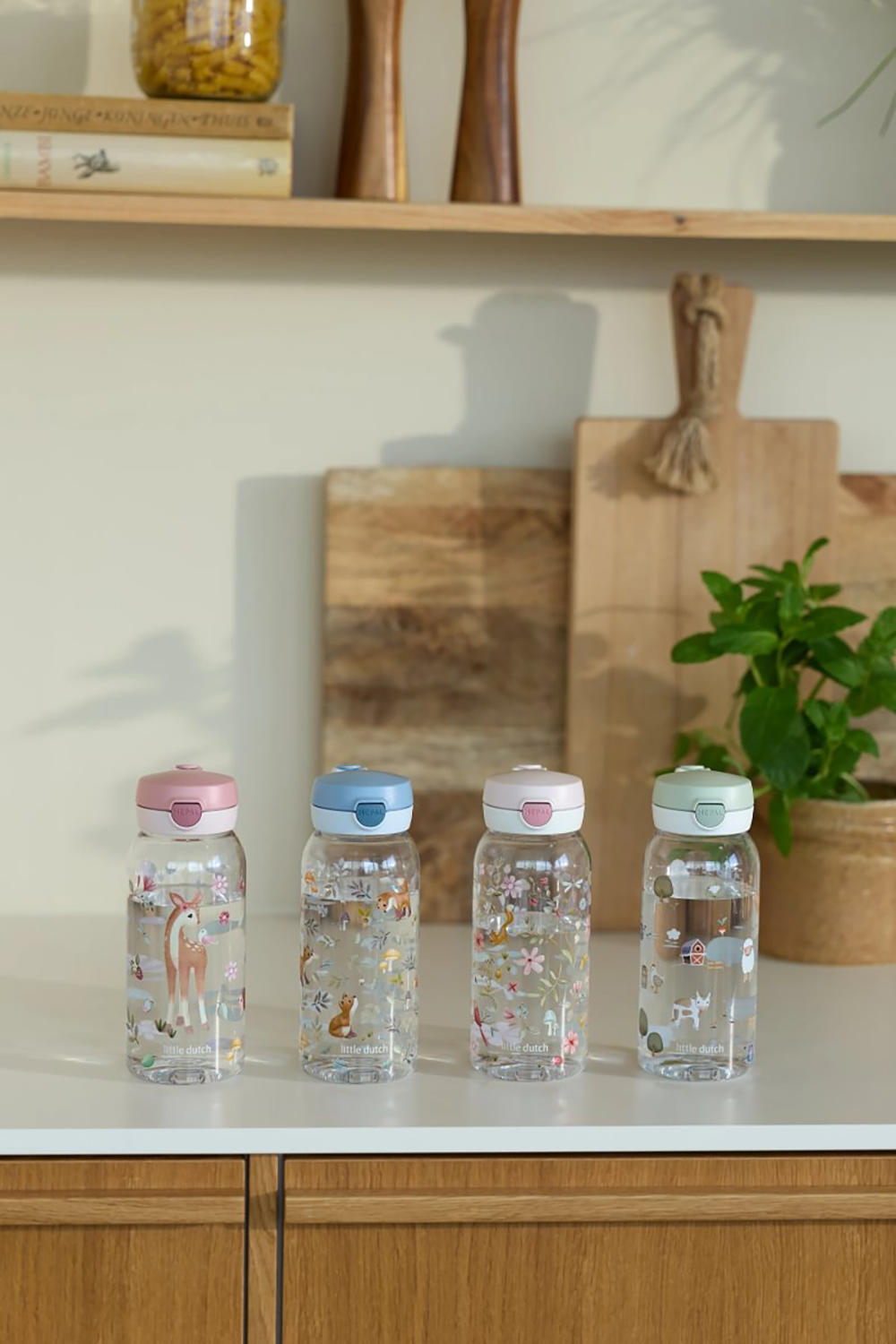 Trinkflasche mit Klappdeckel Campus - Little Farm 600 ml
