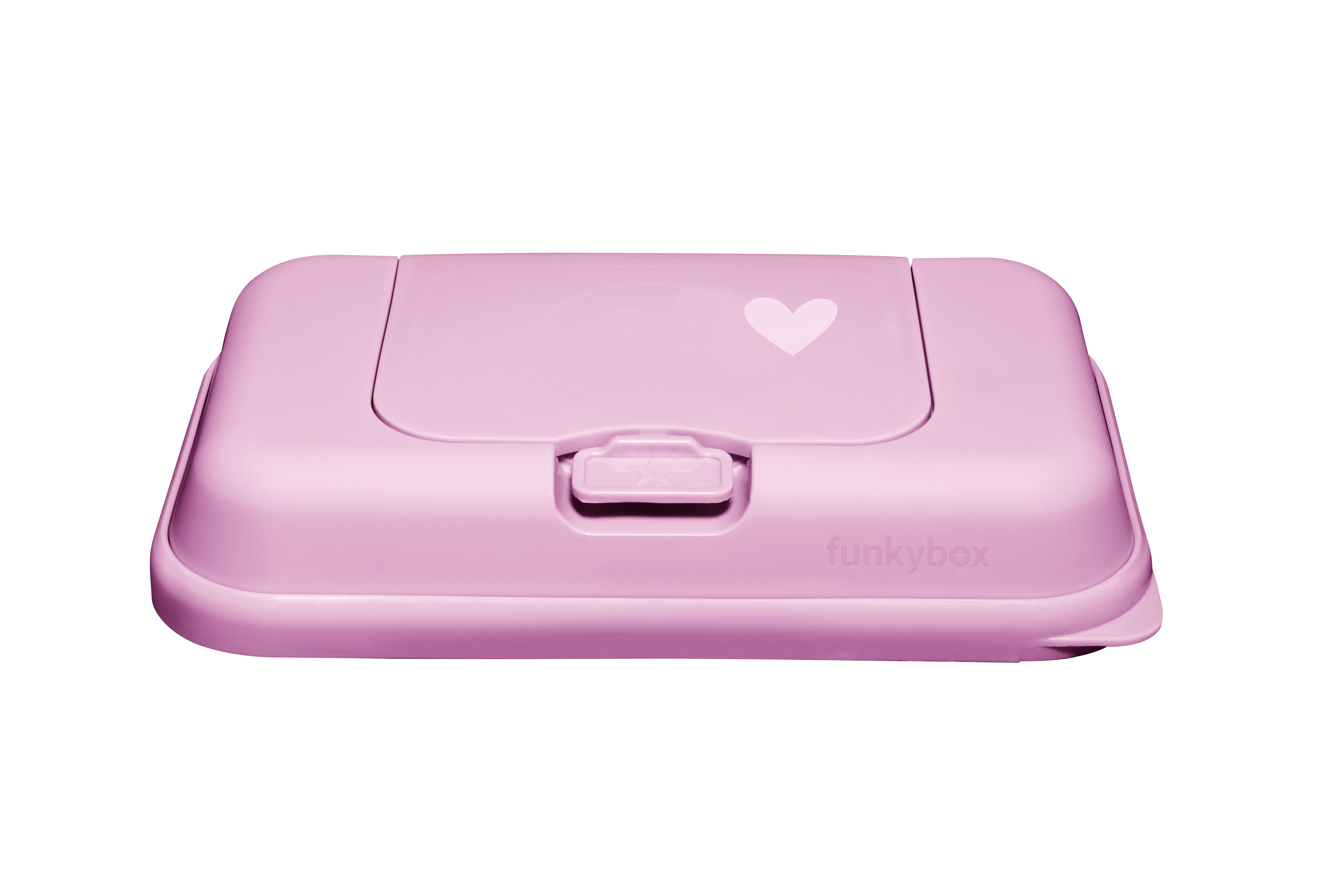 Feuchttücher Aufbewahrungsbox ToGo Herzchen pink