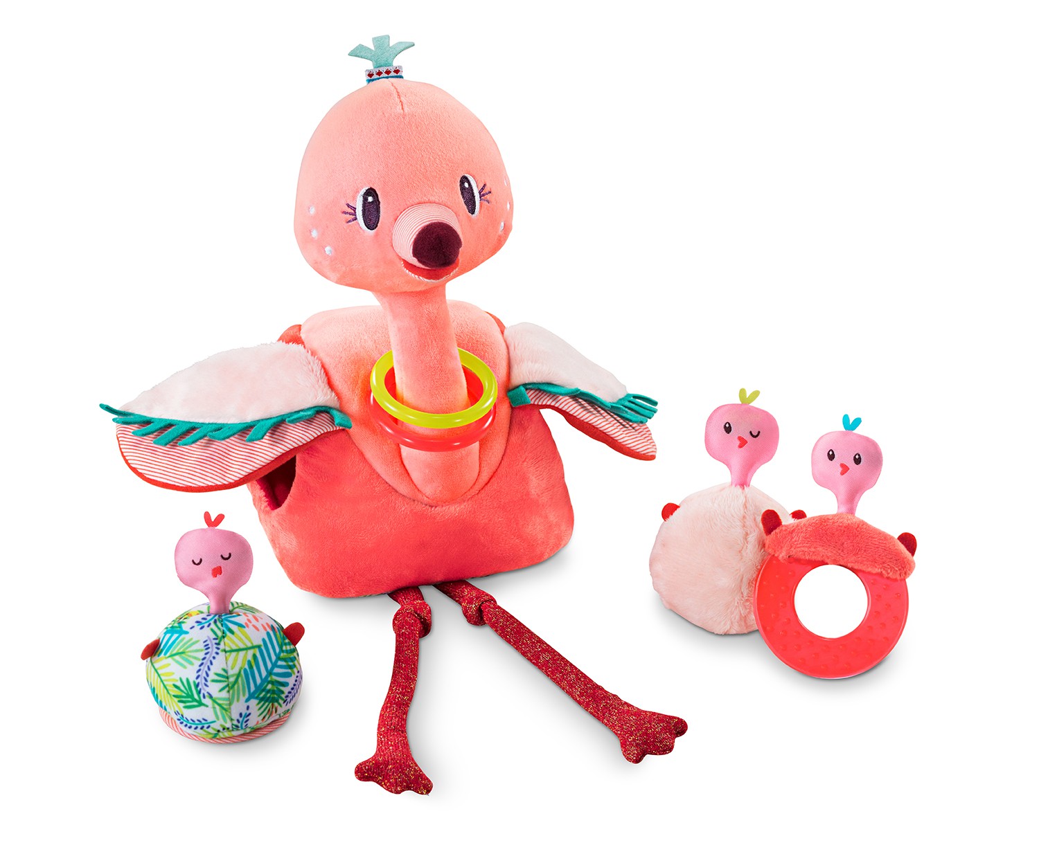 Activity Plüschtier Versteckt euch Babys Anais Flamingo