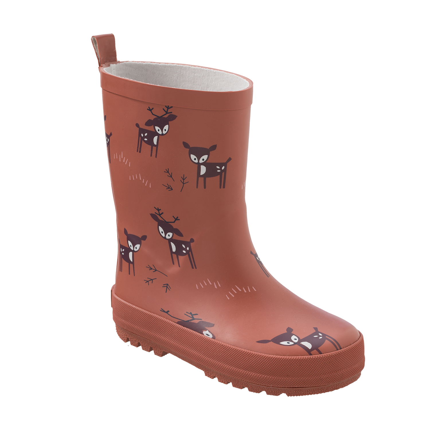 Gummistiefel / Regenstiefel - Reh kupfer (Gr. 25)