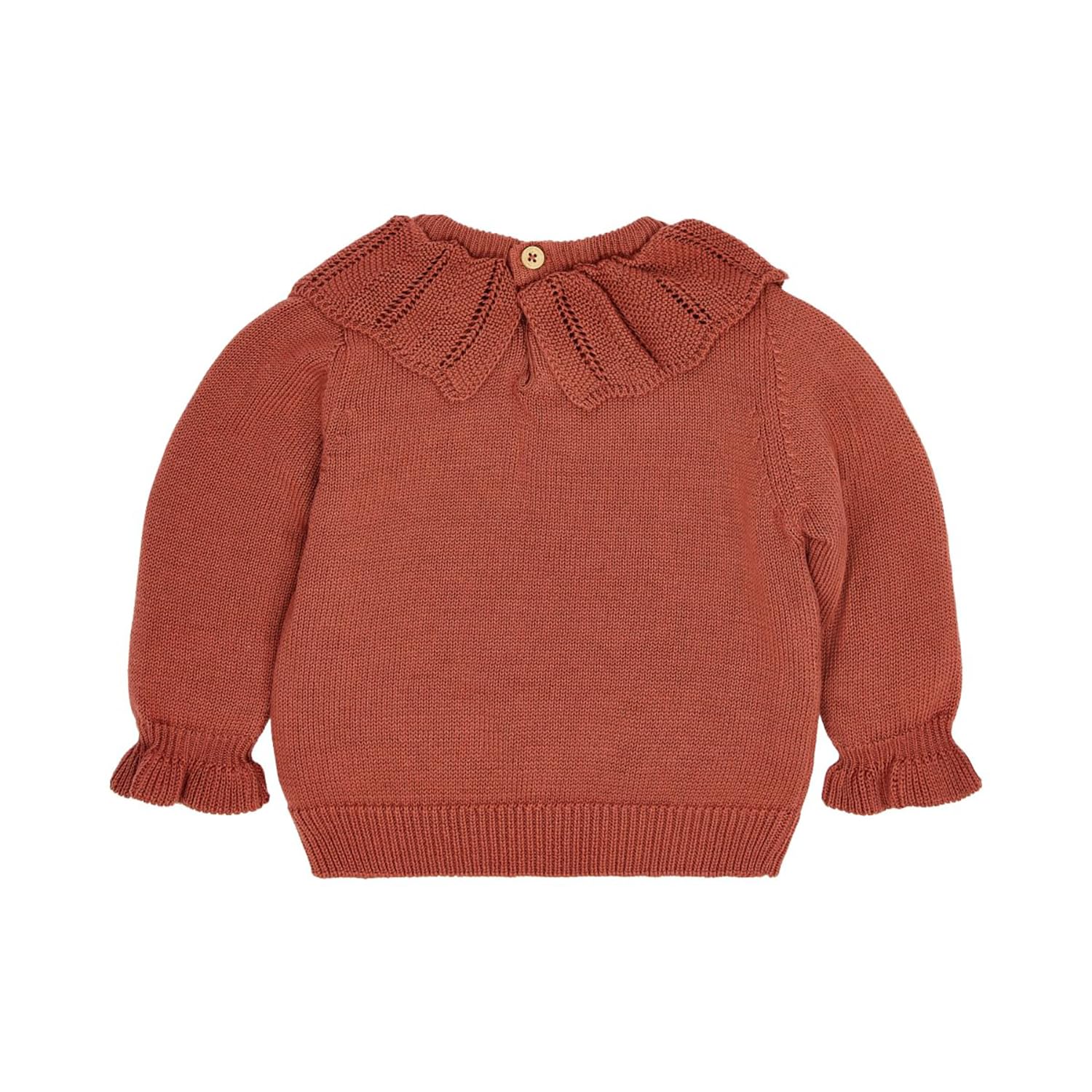 Long Sleeve Shirt / Pullover Strick Deep Berry - Safari Friends rosa (Gr. 74)