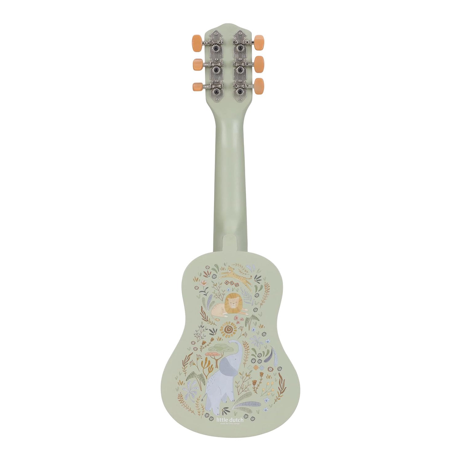Gitarre / Holzgitarre - Safari Friends grün