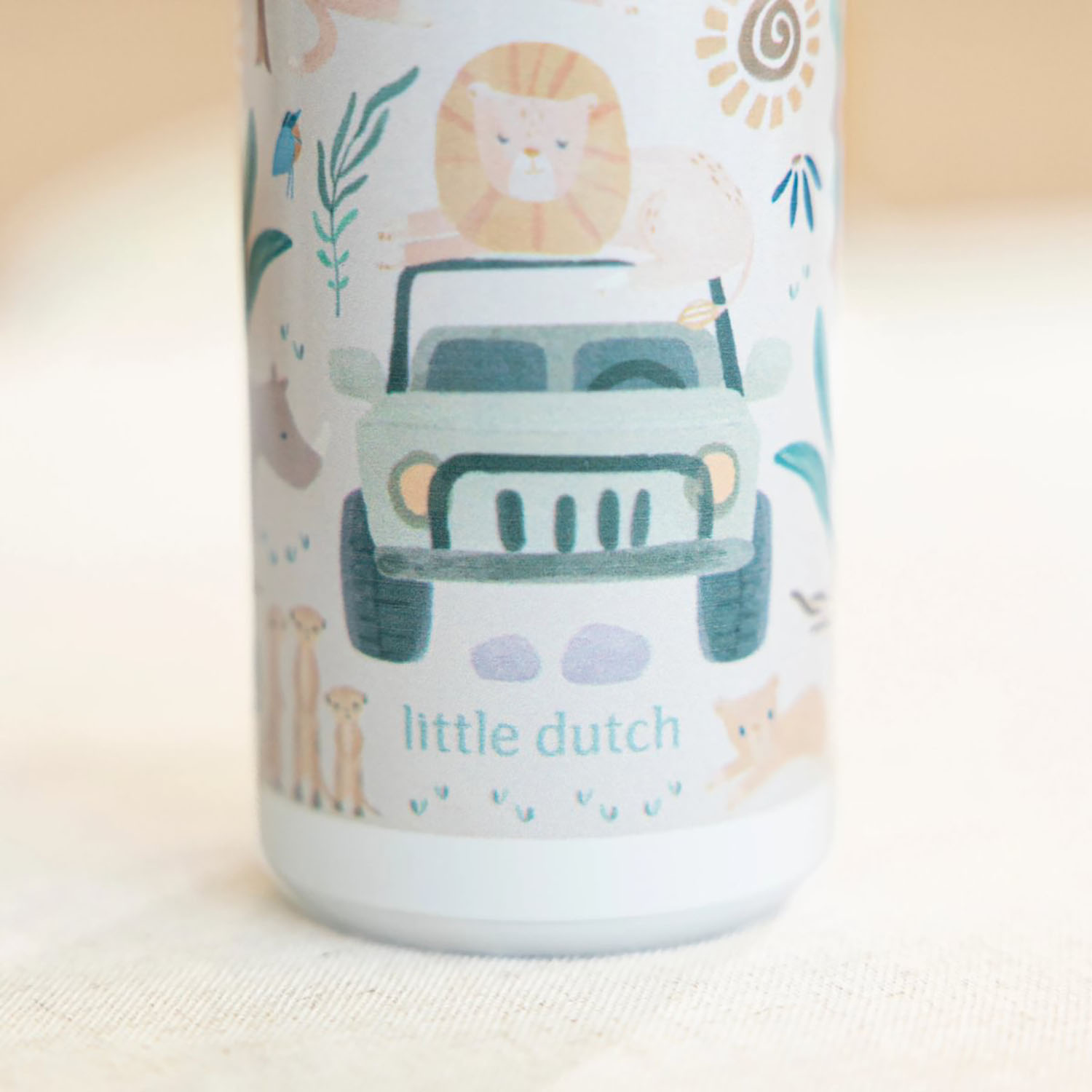 Trinkflasche Pop-up Campus - Safari Friends 400 ml