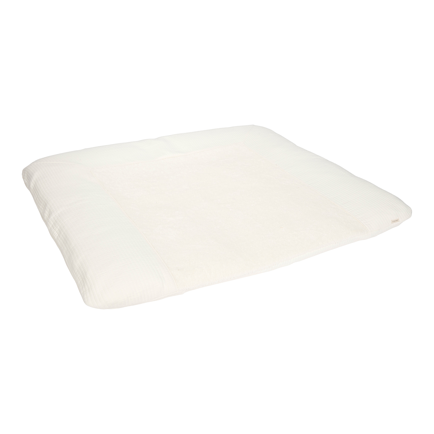 Wickelauflagenbezug Pure soft weiß (75x85 cm)