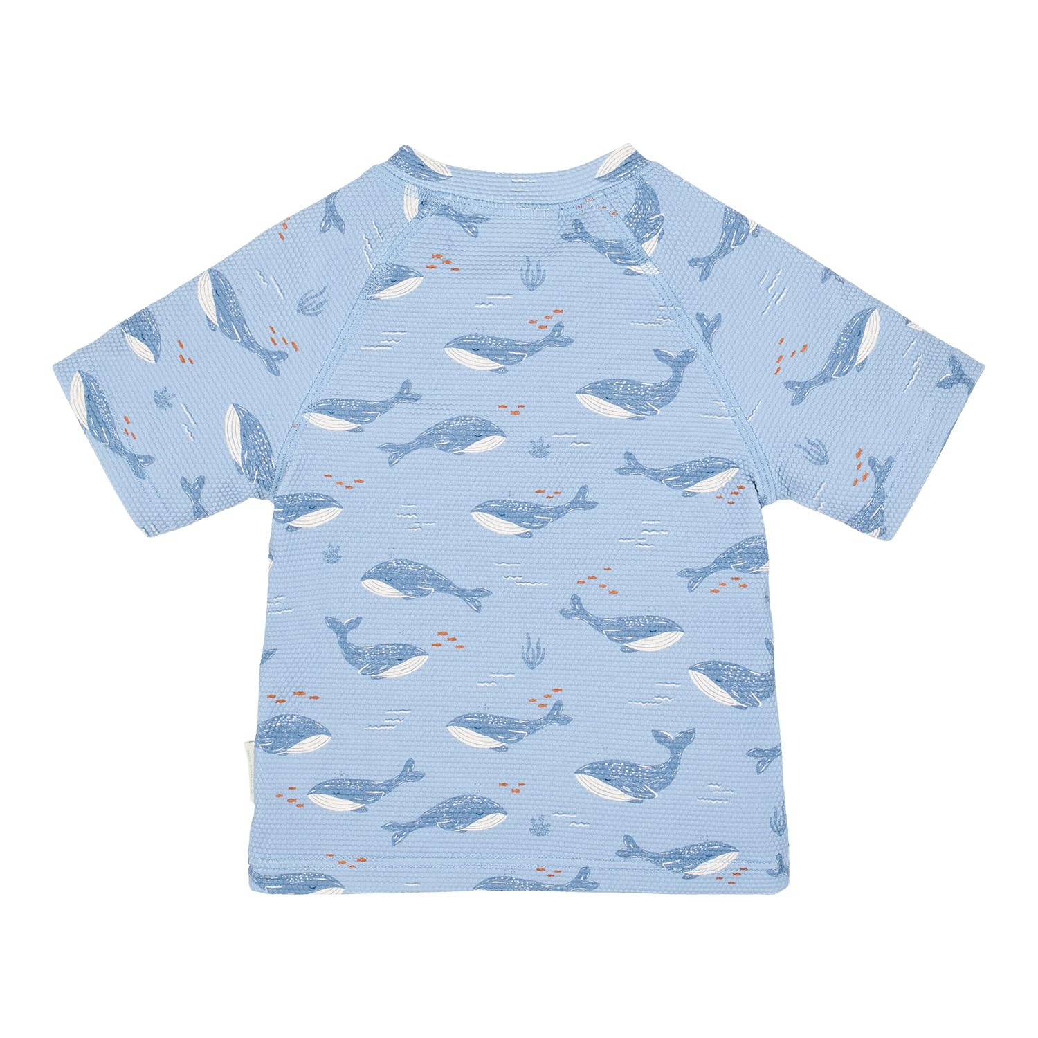 Schwimmshirt kurzarm - Ocean Splash blau (Gr. 62/68)