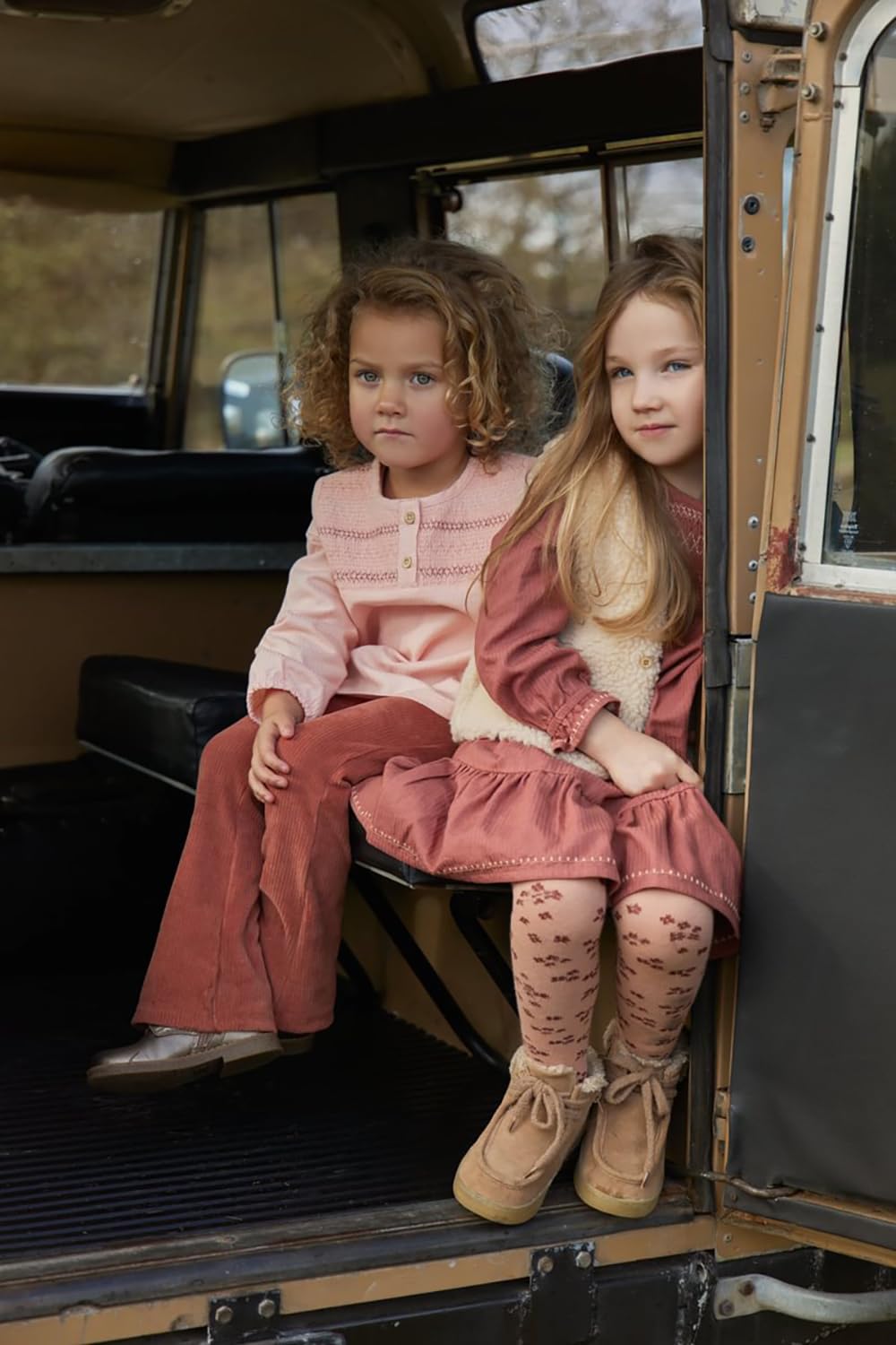 Bluse langarm Blush Pink - Safari Friends rosa (Gr. 74)