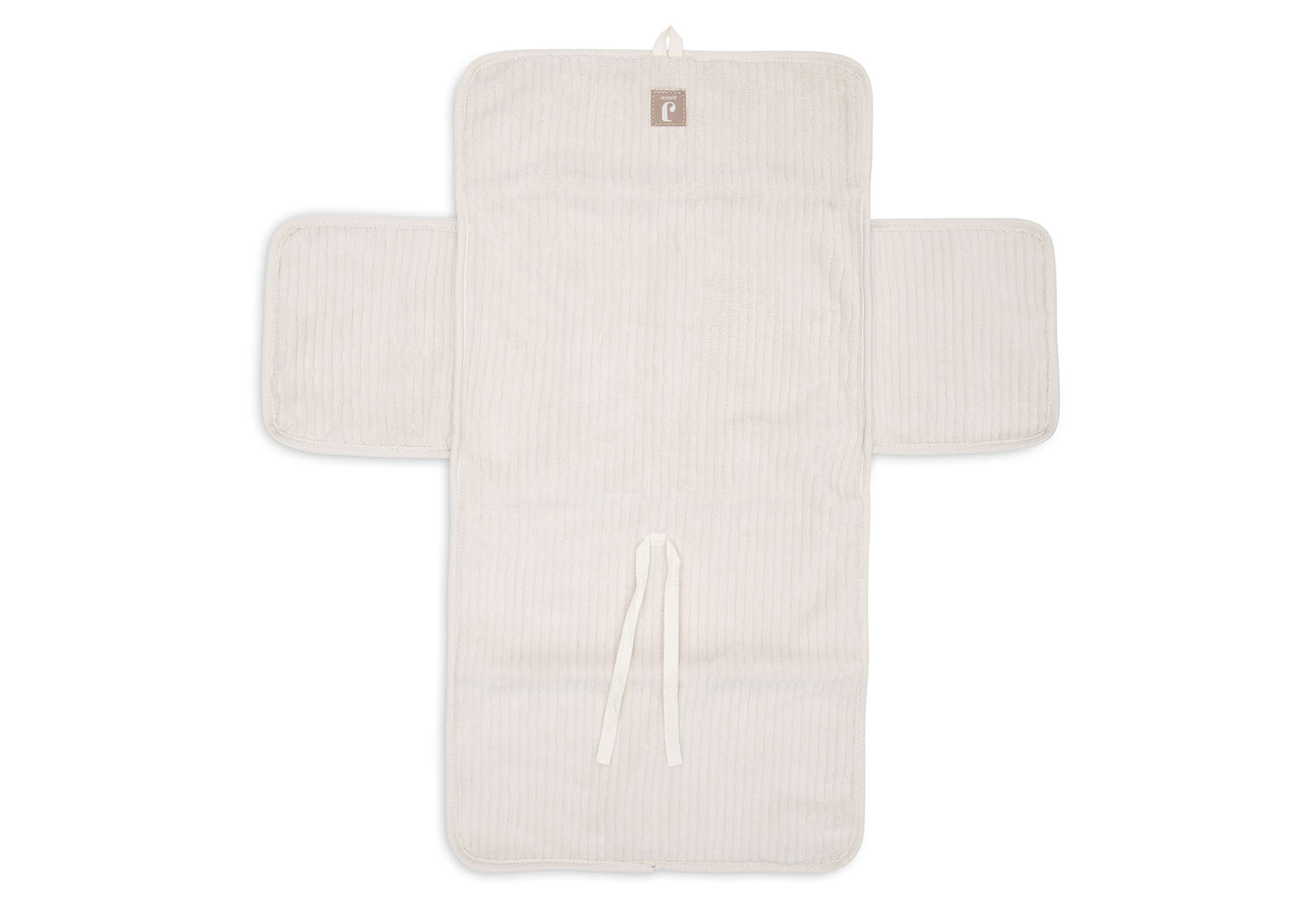 Wickelunterlage - Cloudy Rib oatmeal beige