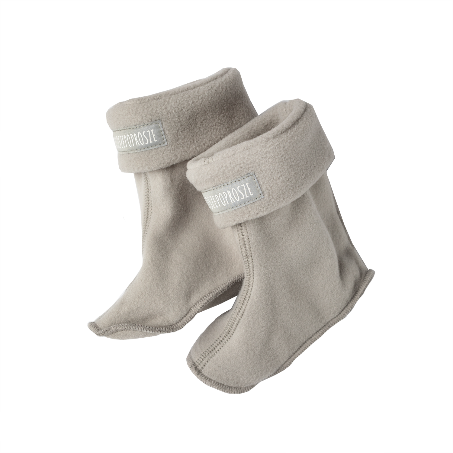 Stiefelsocken / Fleecewärmer grau (Gr. 19/20) Stiefelsocken / Fleecewärmer grau (Gr. 19/20)