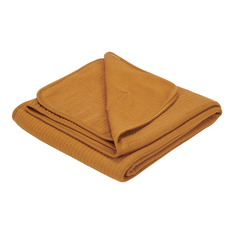 Babydecke pure ocker spice (70x100 cm)