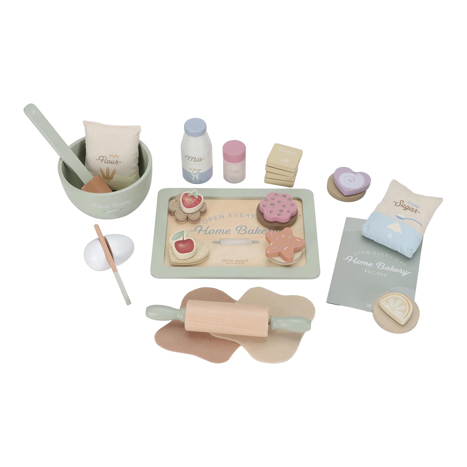 Holz Backset - Essentials mint