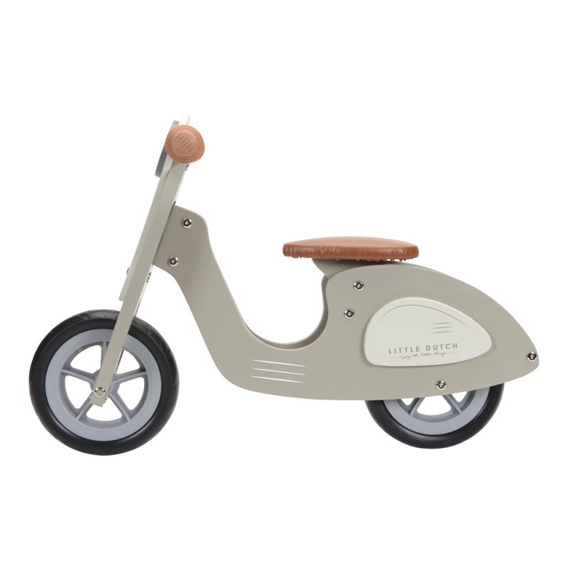 Laufrad Holz Roller olive