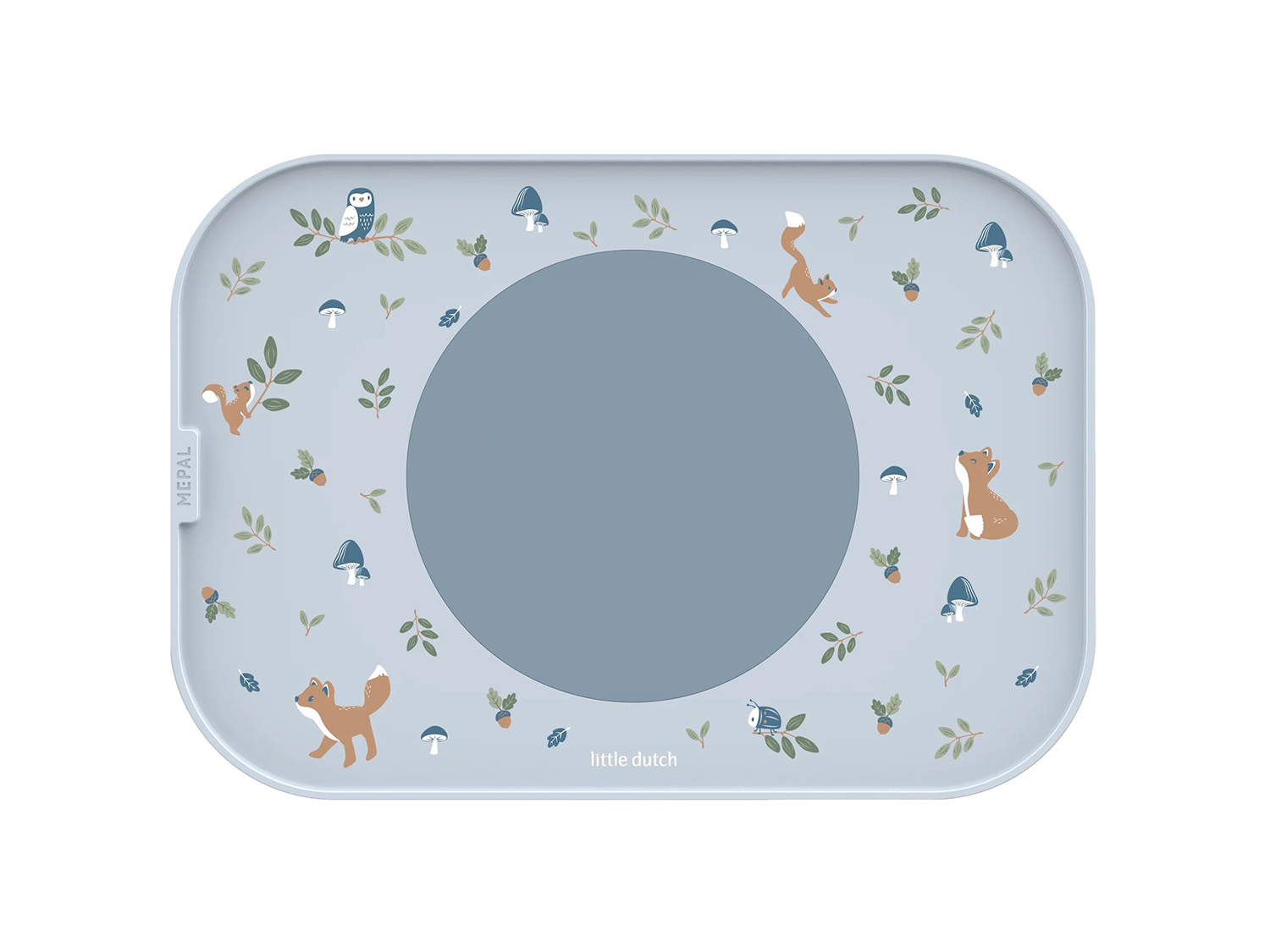 Tischset Mio - Forest Friends blau