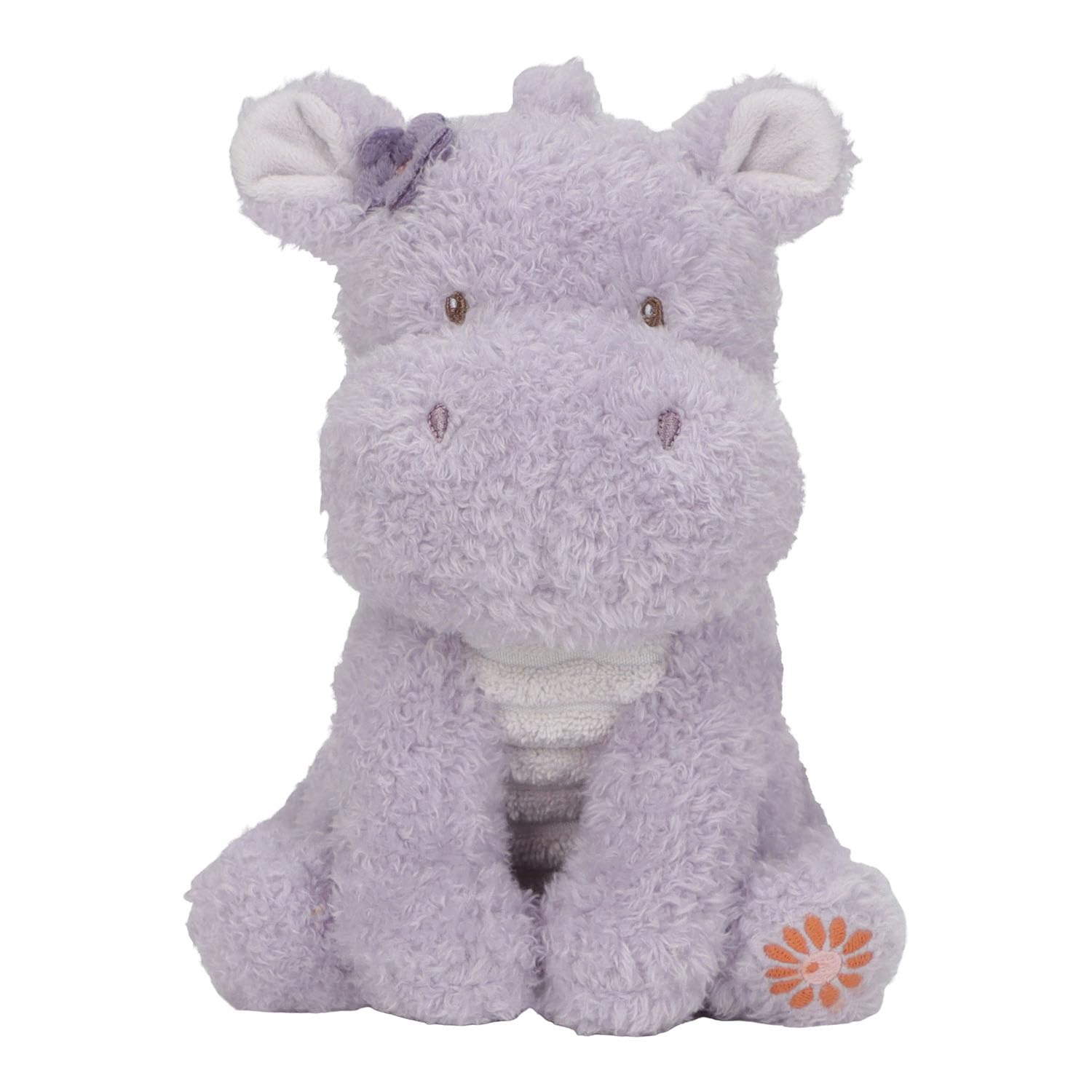 Stofftier Kuscheltier Nilpferd - Safari Friends grau (18 cm)